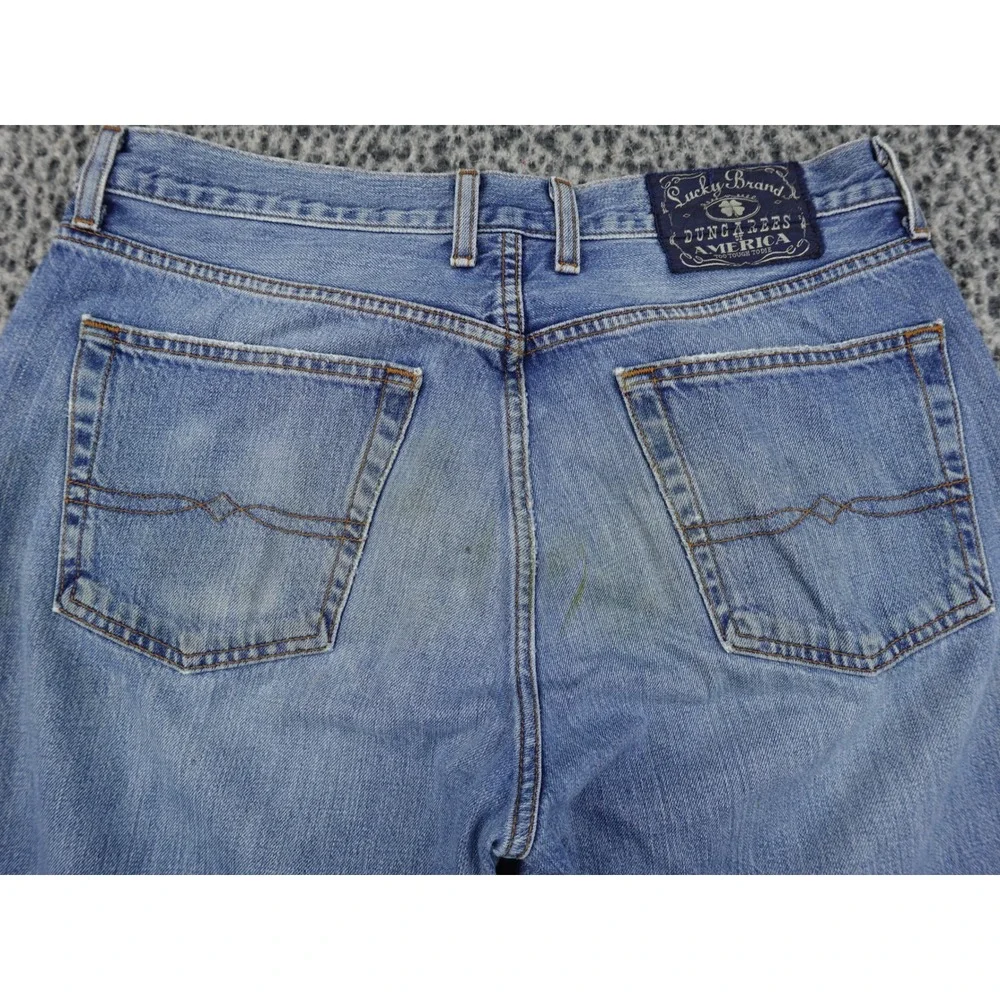 Lucky‎ Brand Dungarees Mens 32 Blue Classic Fit Medium Wash Jeans